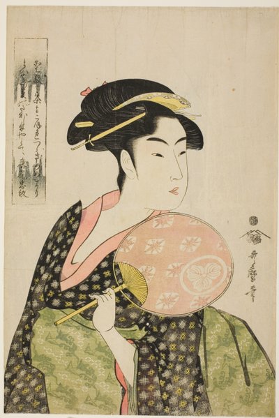 高岛大久 作者 Kitagawa Utamaro