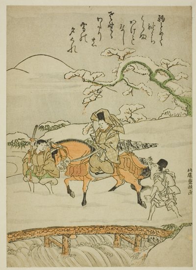 在佐野过桥 作者 北尾重正
