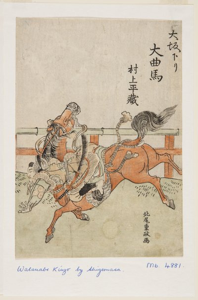 大阪s：村上黑z？ （？Sakakuri？Kyokuma Murakami Hei z？） 作者 北尾重正