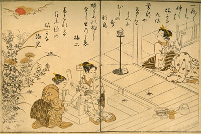Kinuta，1775年，1924年。 作者 北尾重正