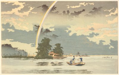 东京羽柴的黄昏景色 作者 小林清史