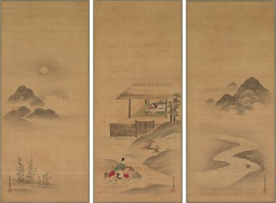 南本仲国拜访高尾夫人 作者 清原雪信
