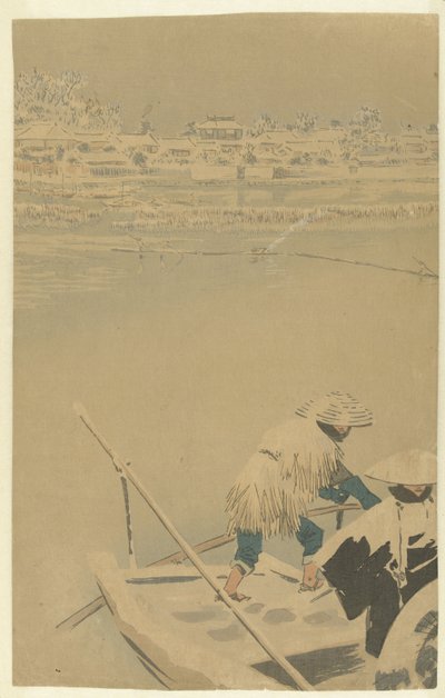 松千山暮雪
东京名胜的新面孔（系列标题）
东京名所新景（系列标题） 作者 小林清一