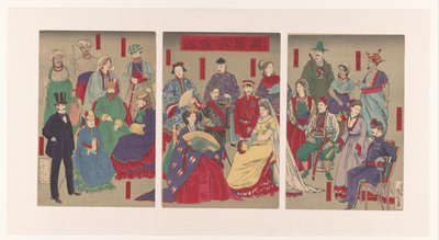 各国服饰代表
卍字神像（物上题名） 作者 小林清一