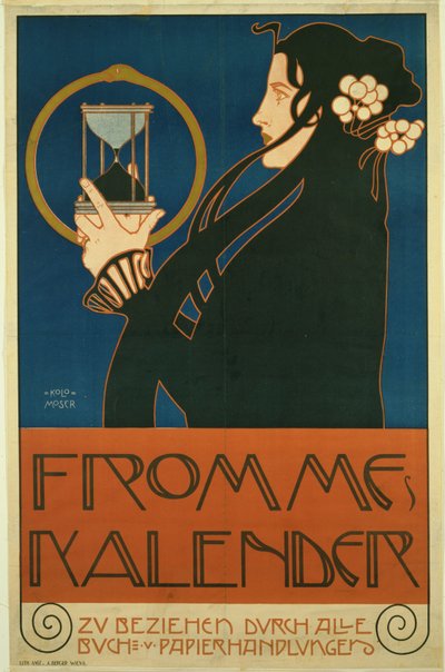 弗罗姆斯日历，1903年 作者 科洛曼·莫泽（Koloman Moser）
