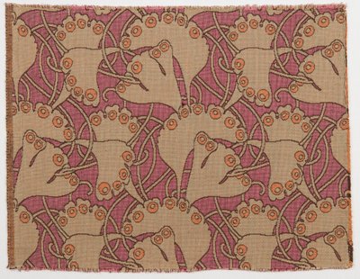 纺织品设计，1898年。 作者 科洛曼·莫泽（Koloman Moser）