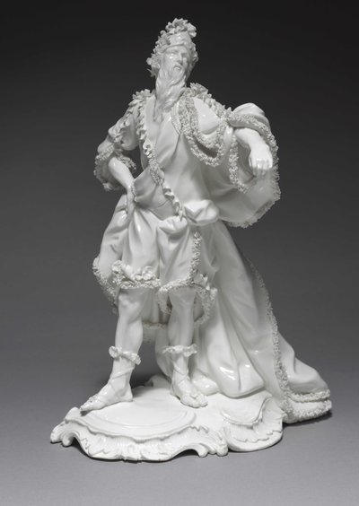 Oceanus，弗兰肯塔尔瓷器厂，德国，约1765年 作者 康拉德·林克