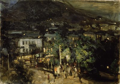 南方之夜，1904年 作者 康斯坦丁·阿列克谢耶维奇·科罗文
