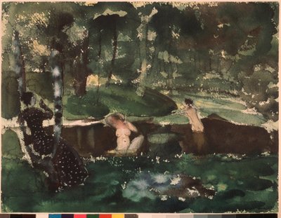 Bathers 作者 康斯坦丁·安德烈维奇·索莫夫