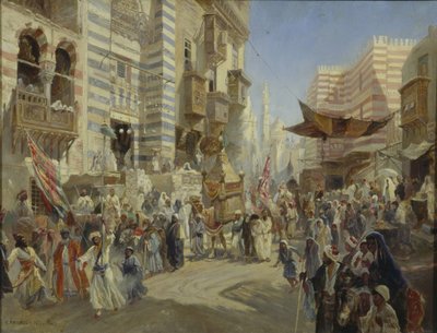 1876年在开罗移交神圣地毯 作者 康斯坦丁·埃戈罗维奇·马科夫斯基