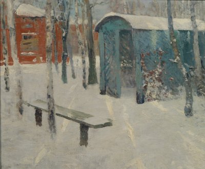 早雪 作者 康斯坦丁·康斯坦丁诺维奇·佩尔武欣