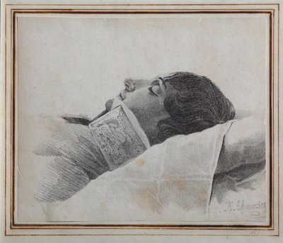 Dimitri Venevitinov 1805-1827逝世，1827年 作者 康斯坦丁·雅科夫列维奇·阿法纳西耶夫