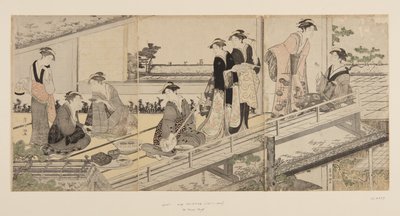 （彩色木版画） 作者 久保顺曼