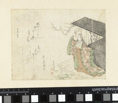 阳台上的宫女 作者 久保田顺满