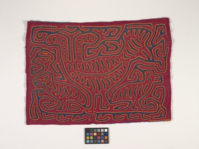 衬衫面板（Mola）（照片） 作者 库纳印第安文化