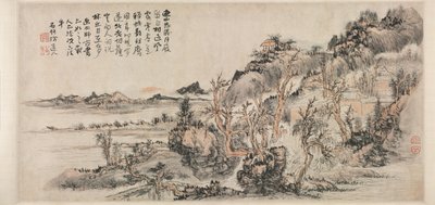 春天的风景，17世纪下半叶。 作者 昆灿