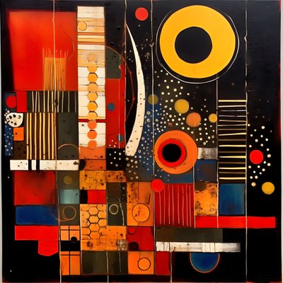 思绪第三次碰撞后的第三百八十七幅画面3 作者 Kurt Heppke