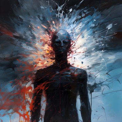 第214幅画面是第二次旋律在空间中庄严地飘浮3 作者 库尔特赫普克