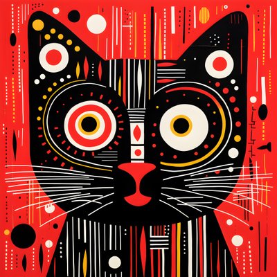 黑红条纹猫 3 作者 Kurt Heppke