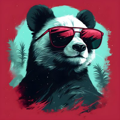 戴眼镜的熊猫2 作者 Kurt Heppke