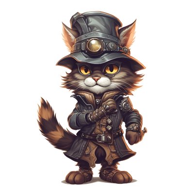 拟人化的可爱猫咪 3 作者 Kurt Heppke