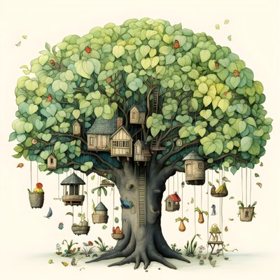 儿童插画树3 作者 Kurt Heppke