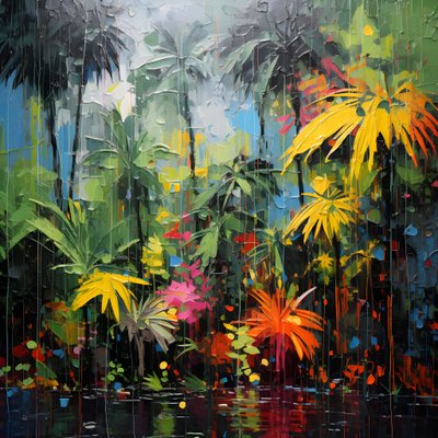 雨中多彩丛林 4 作者 Kurt Heppke