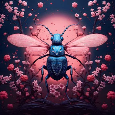 一幅以蘑菇为背景的铜制插图 3 作者 Kurt Heppke