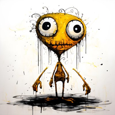 黄色卡通人物3 作者 Kurt Heppke