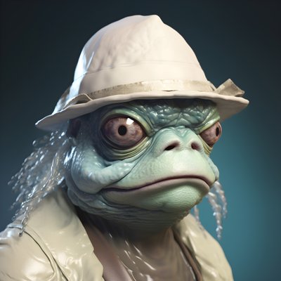 丑陋的老青蛙生物1 作者 Kurt Heppke