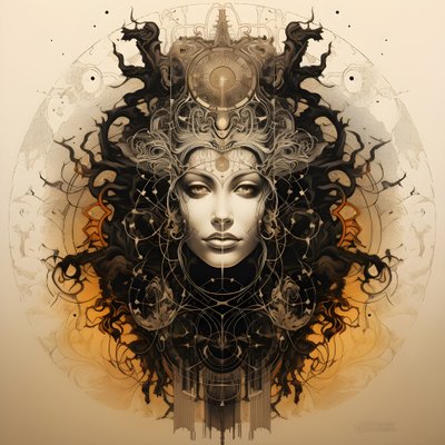 莱昂纳多·达芬奇概念草图专辑艺术作品树根从地里长出来，像《杰克与豆茎3》一样升入天空 作者 Kurt Heppke