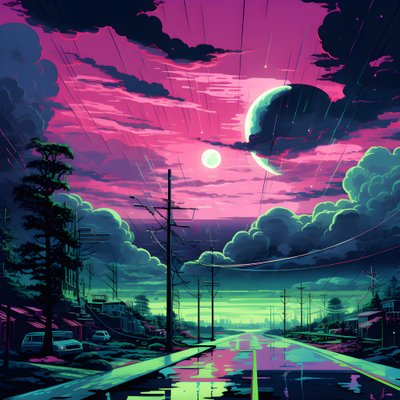 超现实抽象景观 2 作者 Kurt Heppke