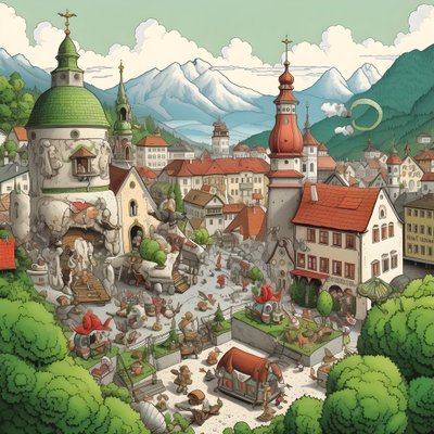奥地利，卡通2 作者 Kurt Heppke