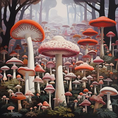 很多很多蘑菇2 作者 Kurt Heppke