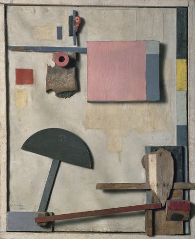Merzbild Kijkduin，1923年 作者 库尔特·史威特