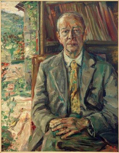 无题（肖像哈里·皮尔斯） 作者 Kurt Schwitters