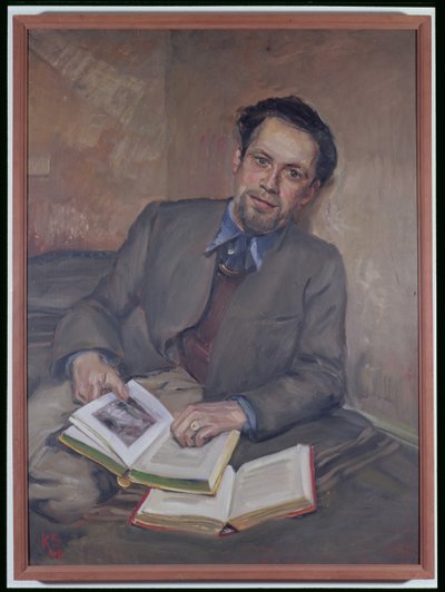 弗雷德·乌尔曼（Fred Uhlman）肖像，1940年 作者 库尔特·史威特
