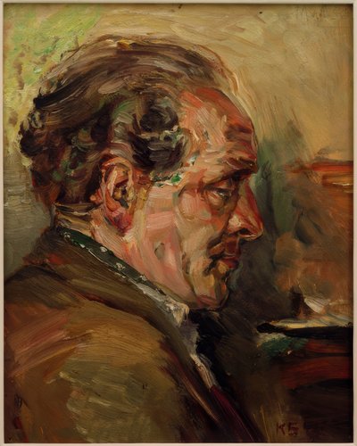 雕刻家夏洛的肖像 作者 Kurt Schwitters
