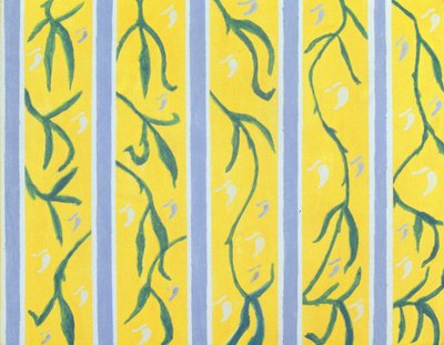 壁纸藤蔓》，2004 年（丙烯酸画布） 作者 柯蒂斯·L·米勒