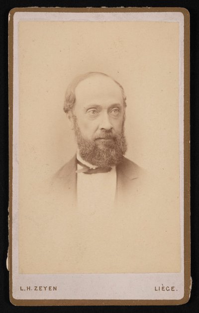 G. Demailque博士的肖像，1876年前。 作者 LH Zeyen