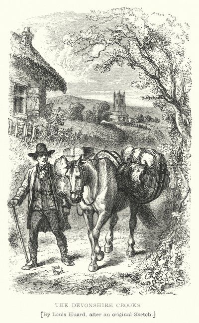 The Devonshire Crooks (engraving) 作者 休德