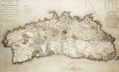 米诺卡地图 作者 LS德拉罗谢特
