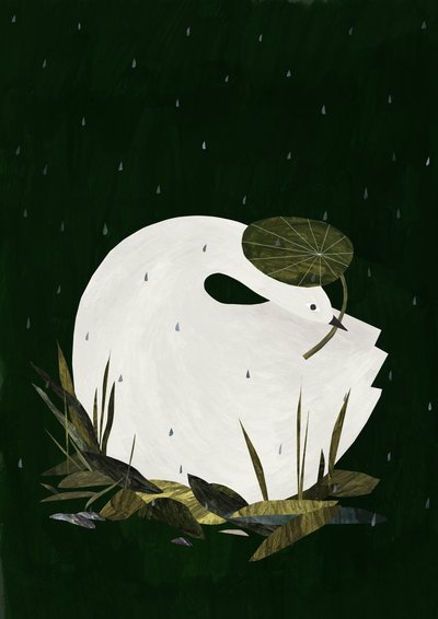 雨天，2018 作者 莉亚·勒·皮维尔