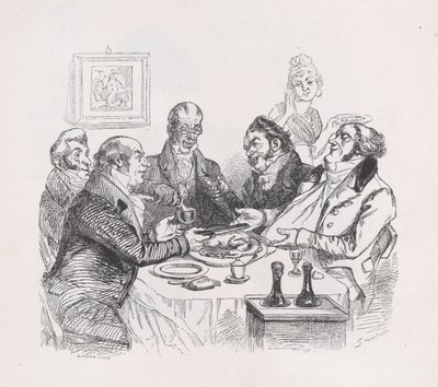 对鸡的赞美》选自《贝朗热全集》，1836年。 作者 Lacoste