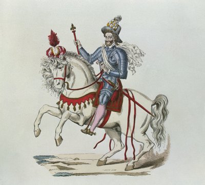 1596年亨利四世的马术肖像 作者 Lacoste jeune