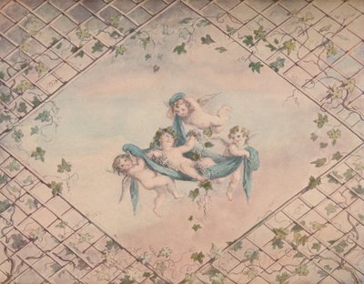 天花板的设计》，1903年 作者 戴安娜·斯宾塞夫人