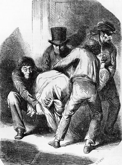 朗热公爵夫人》的插图，由Honore de Balzac (1799-1850)创作的多卷本小说集《人间喜剧》，由Laisne雕刻。 作者 莱恩莱恩