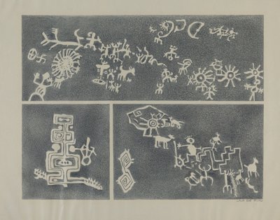 岩石壁画 作者 拉拉夏娃里沃尔