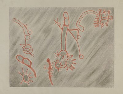 岩石壁画 作者 拉拉夏娃里沃尔