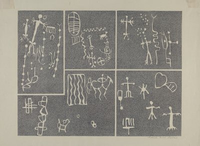 岩石壁画 作者 拉拉夏娃里沃尔